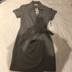 New Calvin Klein gray dress